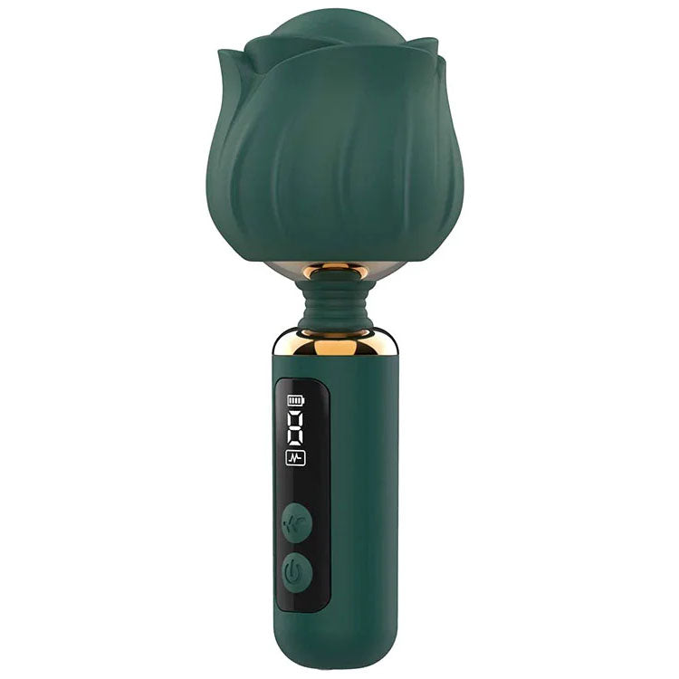 Adam & Eve THE ROYAL ROSE Mini Wand - Green