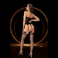 Lapdance Suspender Hose Bodystocking Black Size OS