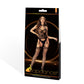 Lapdance Suspender Hose Bodystocking Black Size OS