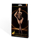Lapdance Halter Suspender Hose Bodystocking Black Size OS