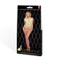Lapdance Pink Mirage Suspender Bodystocking Cream/Pink Size OS