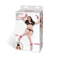 Lux Fetish 7 PC Bed Spreader Hot Pink