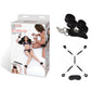 Lux Fetish 7 PC Bed Spreader Black