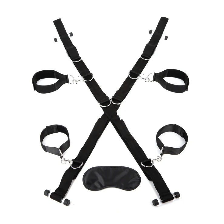 Lux Fetish Over The Door Cross (Universal Cuffs)