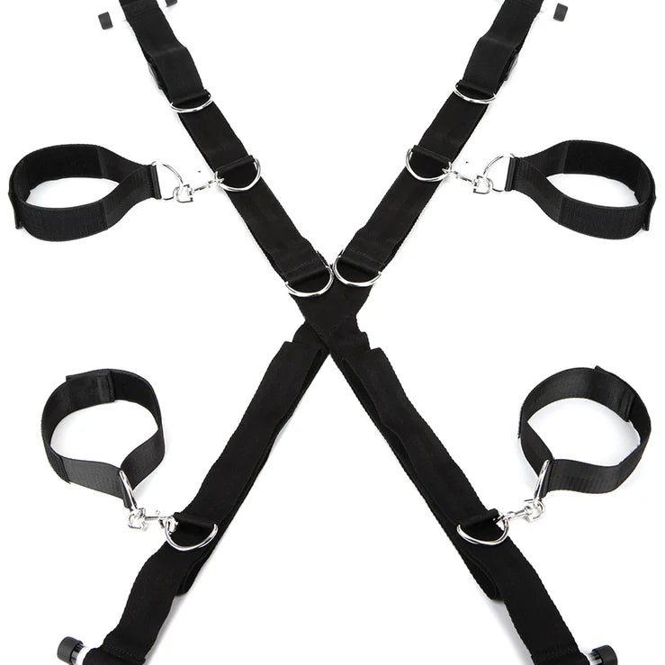 Lux Fetish Over The Door Cross (Universal Cuffs)