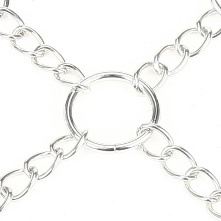 Lux Fetish Hog Tie with 4 Universal Soft Restraints Cuffs + Blindfold