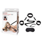 Lux Fetish Collar & Leash Set With Removable Cuffs
