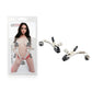 Lux Fetish Nipple Clip with Black Bell