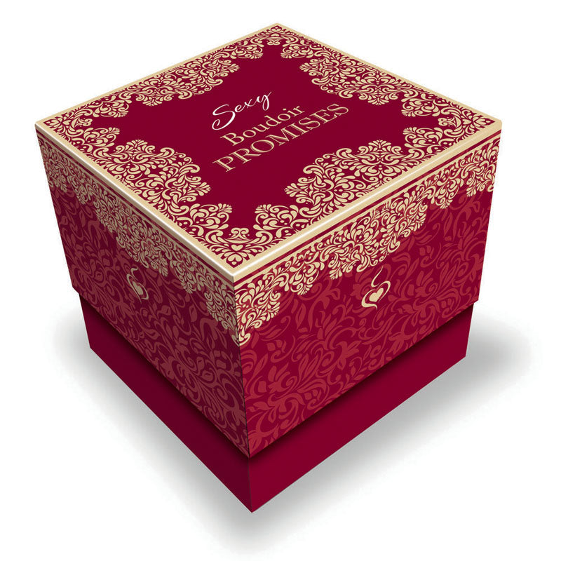 Little Genie | Behind Closed Doors - Sexy Boudoir Promises - Lovers Activity Cards - Set of 30