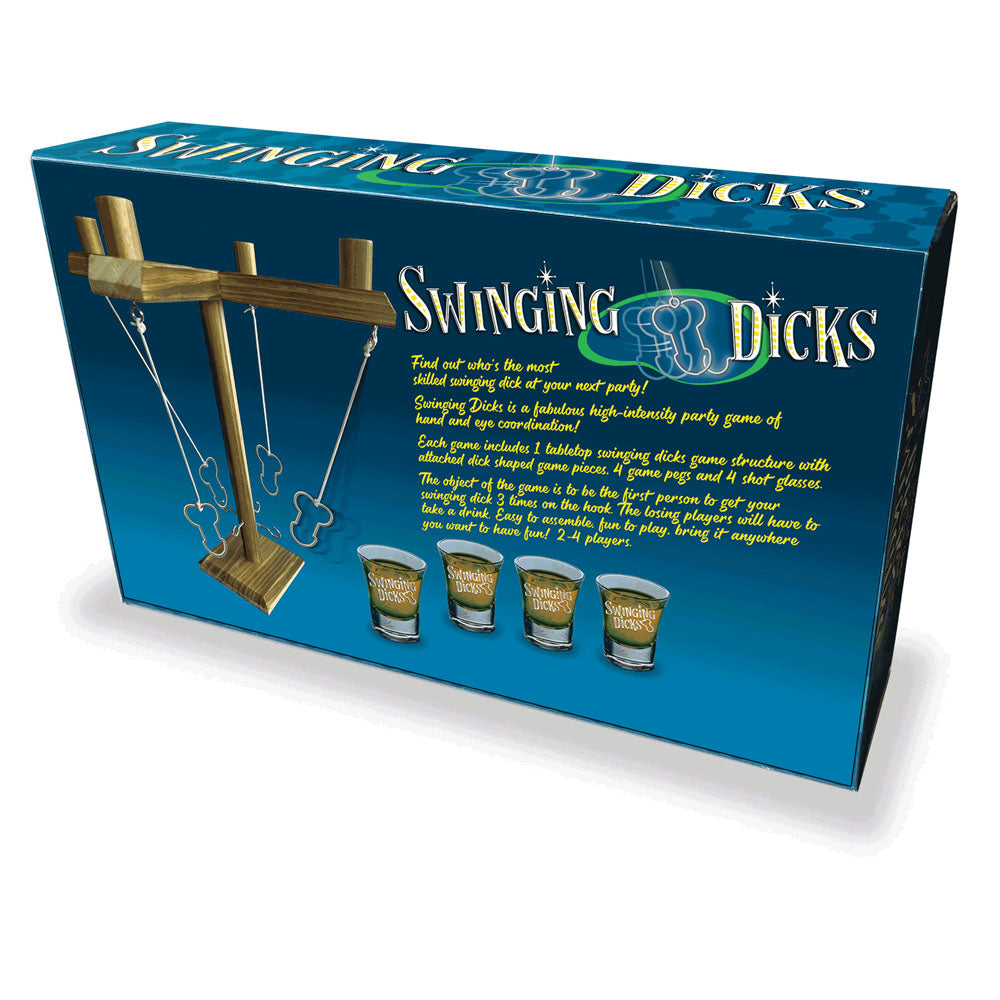 Little Genie | Swinging Dicks - Swinging Ring Toss Drinking Game