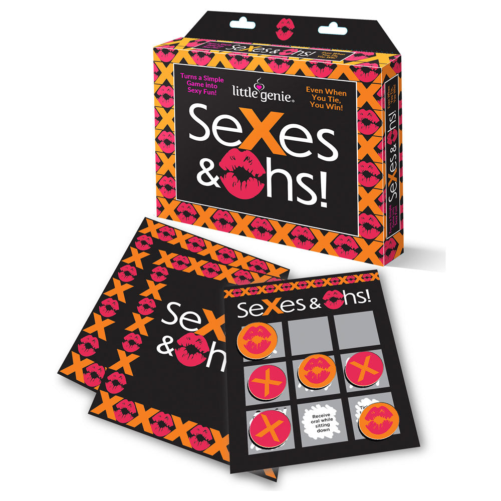 Little Genie | SeXes and Ohs - Tic Tac Toe Scratchie Game for Couples