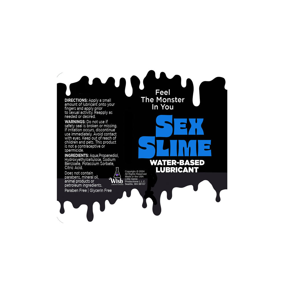 Little Genie | Sex Slime - Water Based Lubricant Blue 60ml