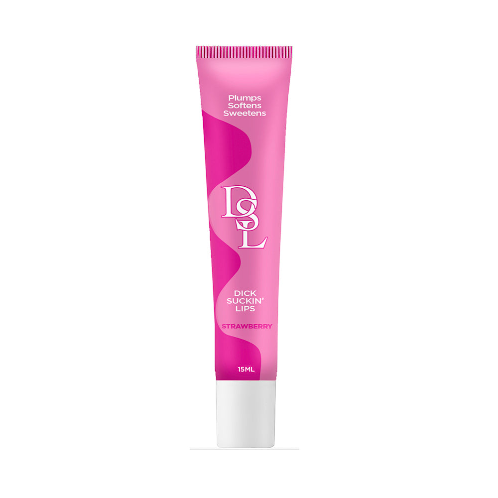 Little Genie | DSL Dick Sucking Lips - Strawberry Flavoured Lip Plumper 15ml
