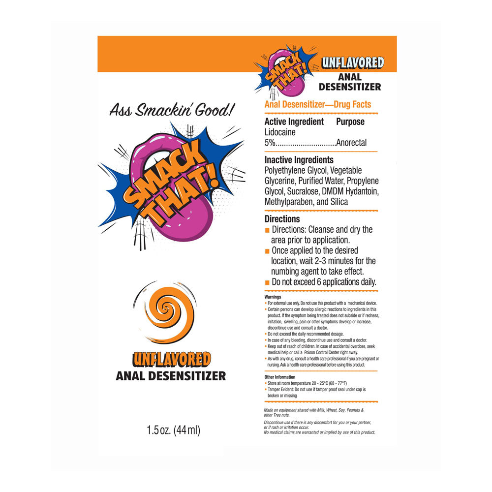 Little Genie | Smack Tarts - Unflavoured Anal Desensitiser 44ml