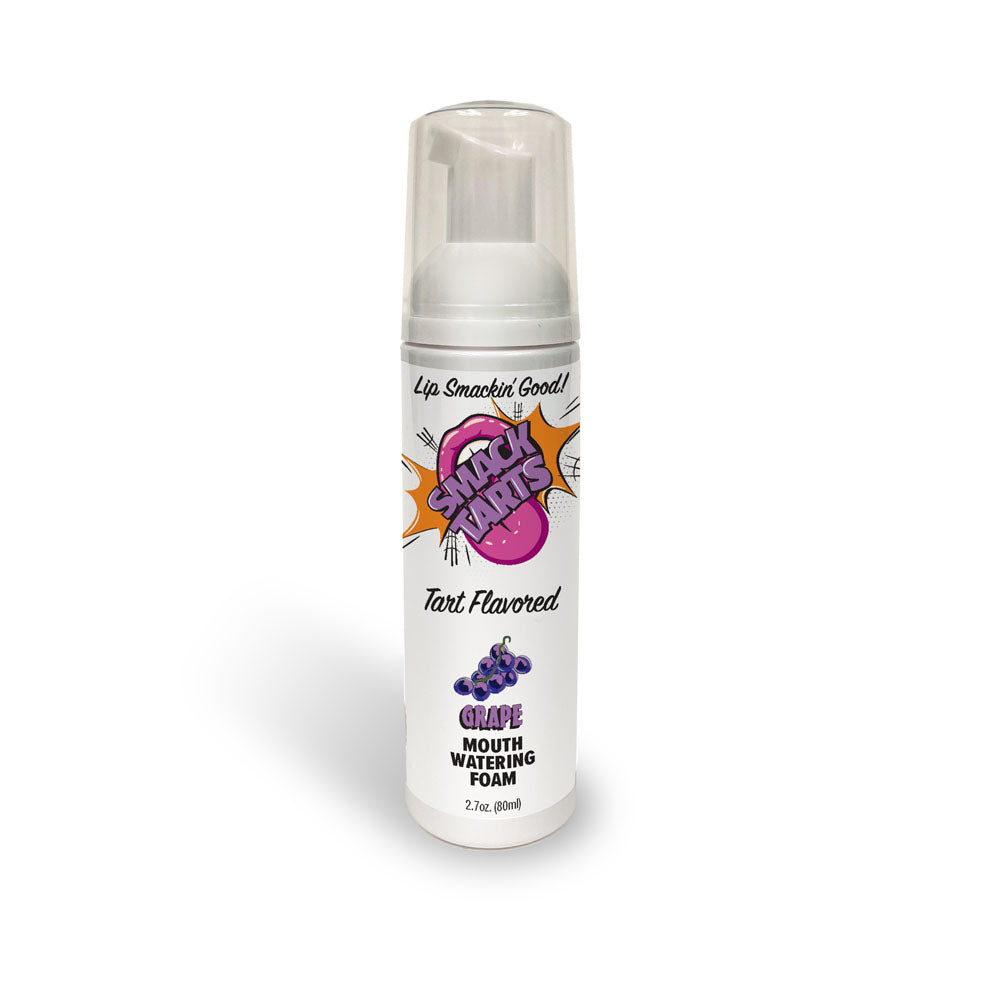 Smack Tarts Mouthwatering Foam - Sour Grape Oral Lubricant 80ml