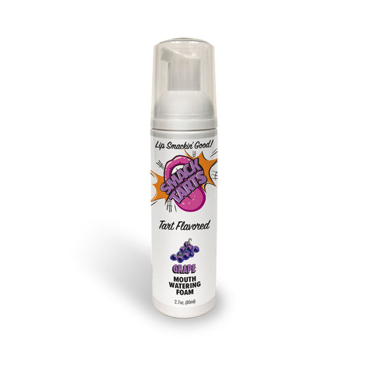 Smack Tarts Mouthwatering Foam - Sour Grape Oral Lubricant 80ml