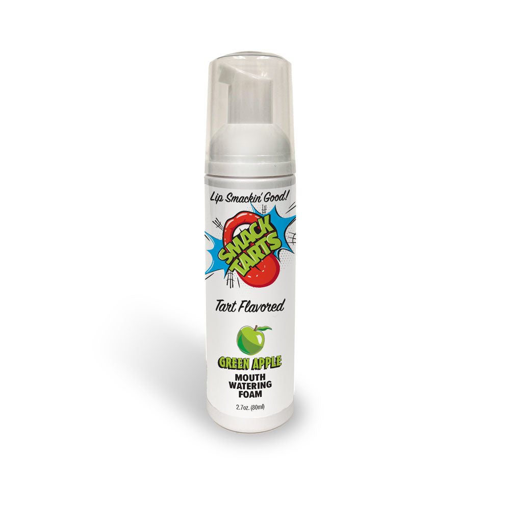 Smack Tarts Mouthwatering Foam - Sour Green Apple Oral Lubricant 80ml