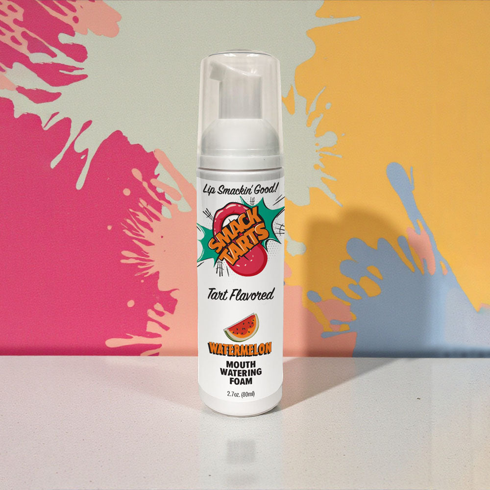 Smack Tarts Mouthwatering Foam - Sour Watermelon Oral Lubricant 80ml