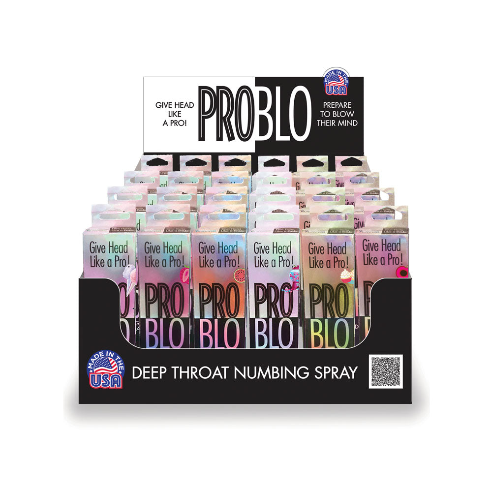 Little Genie | ProBlo Deep Throat Spray - Display of 24