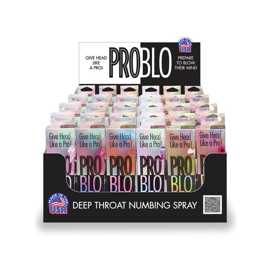 Little Genie | ProBlo Deep Throat Spray - Display of 24