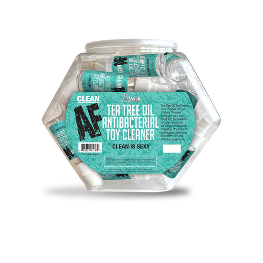 Little Genie | Clean AF Tea Tree Oil Antibacterial Toy Cleaner - Display of 36 x 30ml Spray Bottles