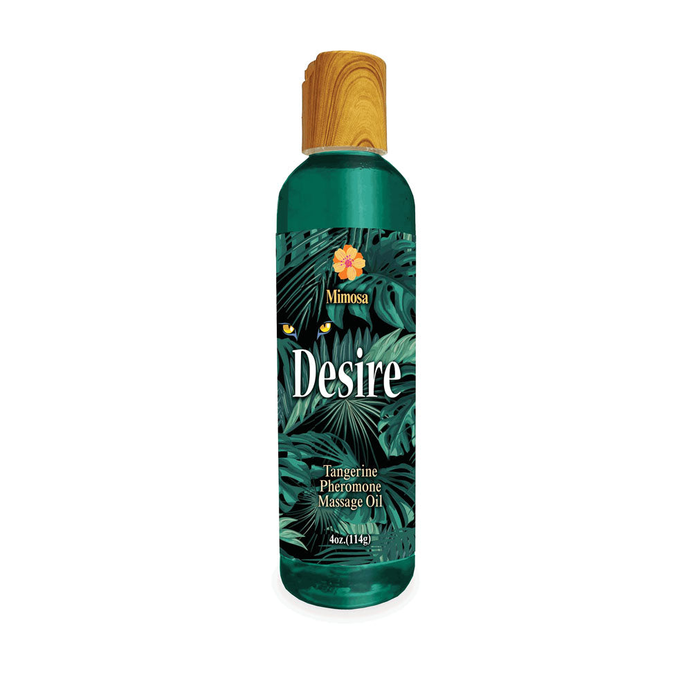 Little Genie | Desire Pheromone Tangerine Massage Oil 118ml
