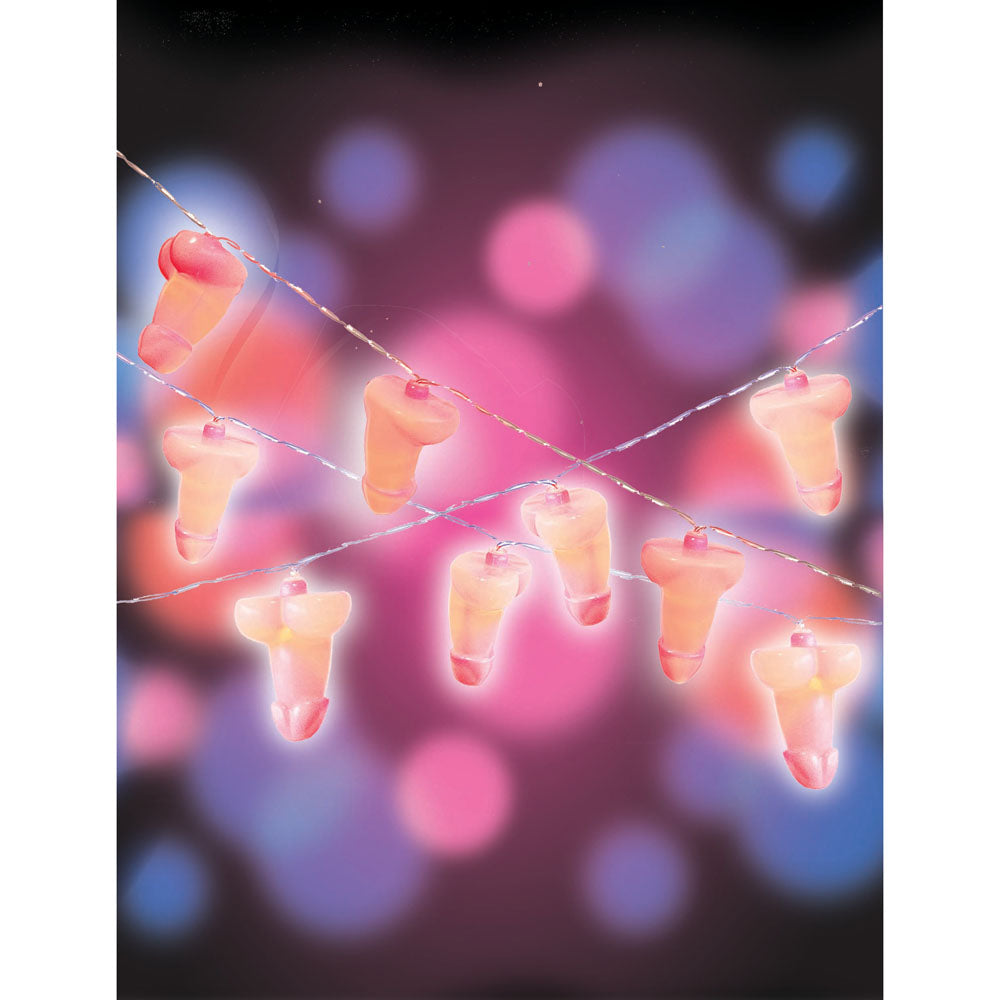 Little Genie | Glitterati Penis Party String Lights