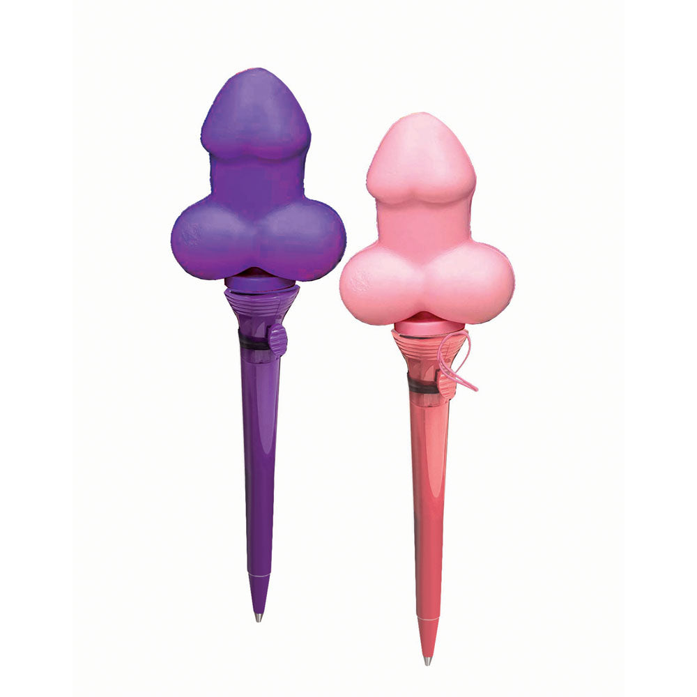 Little Genie | Super Fun Popping Penis Pens - Counter Display of 12