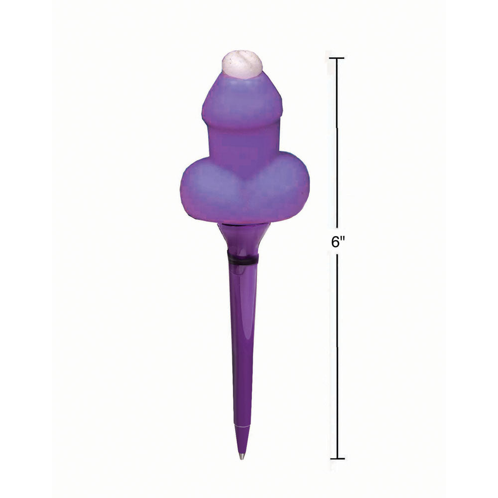 Little Genie | Super Fun Bubble Blowing Penis Pens - Counter Display of 12