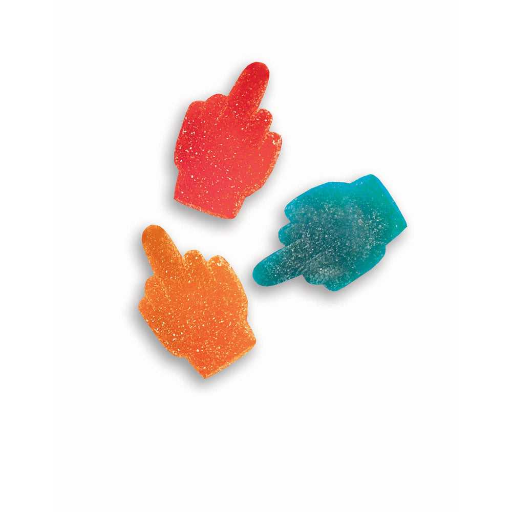 Little Genie | Gummy Bag Of Fucks I Have To Give - Soft & Chewy Sour Gummy Lollies 64g