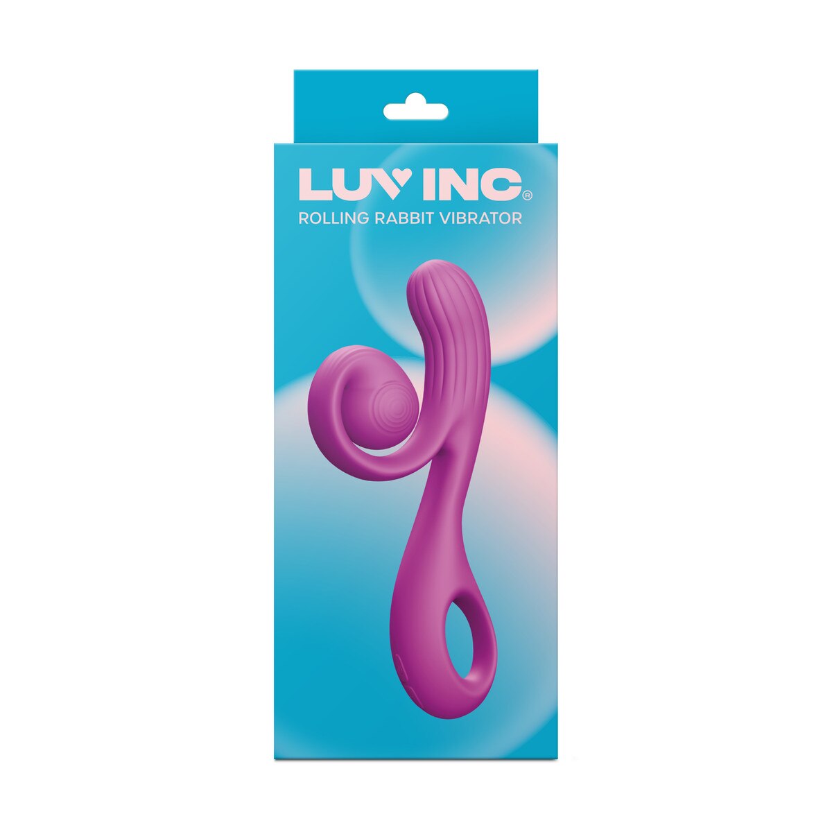 Luv Inc RV81 Rolling Rabbit Vibrator Purple