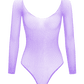 Love In Leather LIN008 Rhinestone Bodysuit One Size - MULTIPLE COLOURS