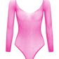 Love In Leather Rhinestone Bodysuit One Size - MULTIPLE COLOURS