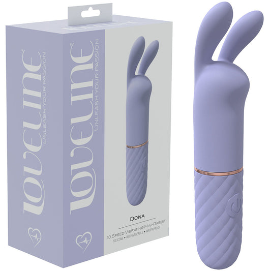 Shots Toys | LOVELINE Dona - Mini Rabbit Vibrator - Lavender