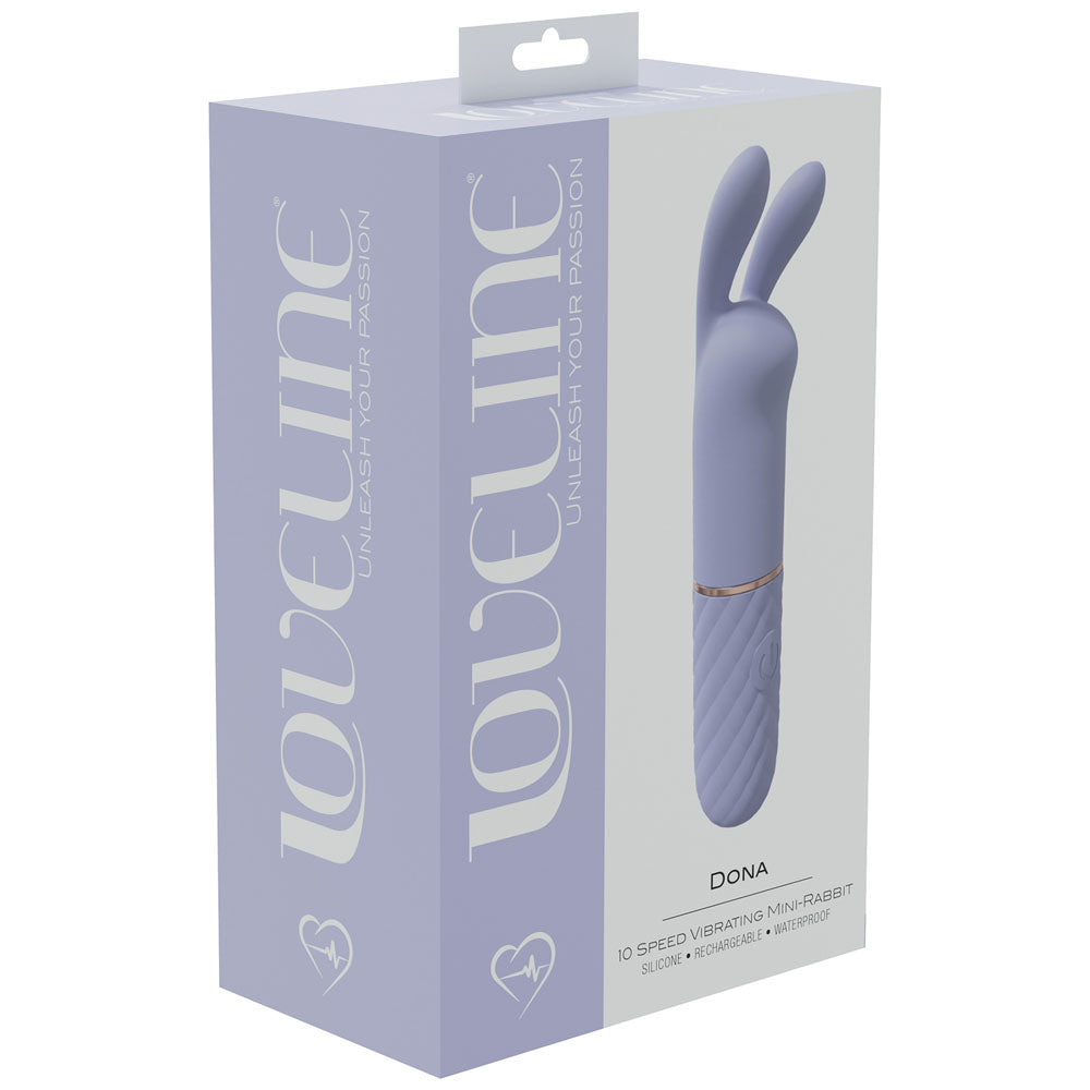 Shots Toys | LOVELINE Dona - Mini Rabbit Vibrator - Lavender