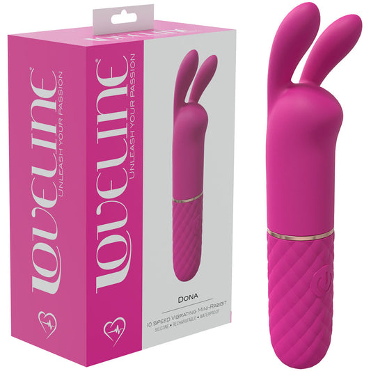 Shots Toys | LOVELINE Dona - Mini Rabbit Vibrator - Pink