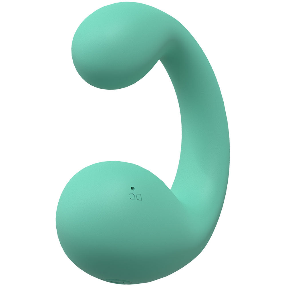 LOVELINE Playful - Green 8.5cm Dual Vibrator