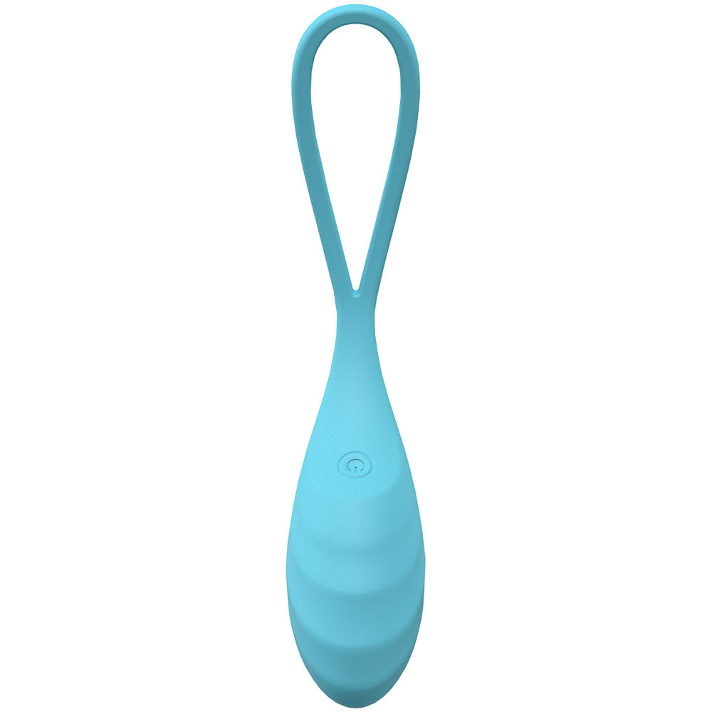 LOVELINE Passion - Blue USB Rechargeable Vibrating Egg with Wireless Remote