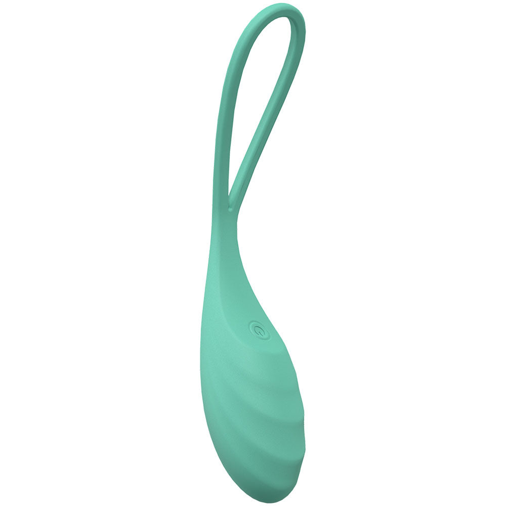 LOVELINE Passion - Green USB Rechargeable Vibrating Egg with Wireless Remote