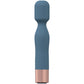 LOVELINE Glamour - Blue 14.4cm USB Rechargeable Massage Wand Vibrator