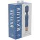 LOVELINE Glamour - Blue 14.4cm USB Rechargeable Massage Wand Vibrator