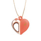 LAPDANCE Heart Pendant Wearable Necklace Vibrator