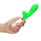 Shots Toys | Lumo Achilles Ultra Soft Silicone 10 Speeds Rabbit Vibrator Green