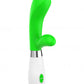 Shots Toys | Lumo Achilles Ultra Soft Silicone 10 Speeds Rabbit Vibrator Green