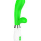 Shots Toys | Lumo Achilles Ultra Soft Silicone 10 Speeds Rabbit Vibrator Green