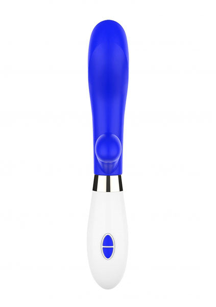 Shots Toys | Lumo Achilles Ultra Soft Silicone 10 Speeds Rabbit Vibrator Royal Blue