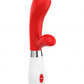 Shots Toys | Lumo Achilles Ultra Soft Silicone 10 Speeds Rabbit Vibrator Red