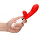 Shots Toys | Lumo Achilles Ultra Soft Silicone 10 Speeds Rabbit Vibrator Red