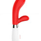 Shots Toys | Lumo Achilles Ultra Soft Silicone 10 Speeds Rabbit Vibrator Red