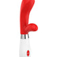 Shots Toys | Lumo Achilles Ultra Soft Silicone 10 Speeds Rabbit Vibrator Red